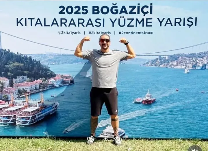 Milli yüzücü İstanbul’da sınavda