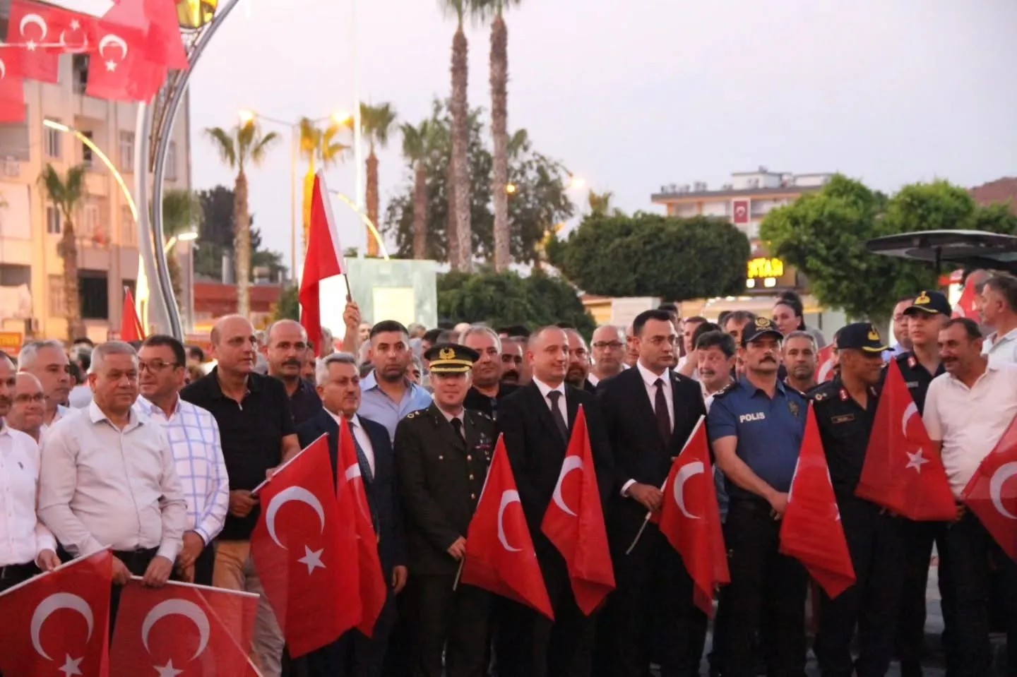 TARSUS’TA 15 TEMMUZ ANMA ETKİNLİĞİ